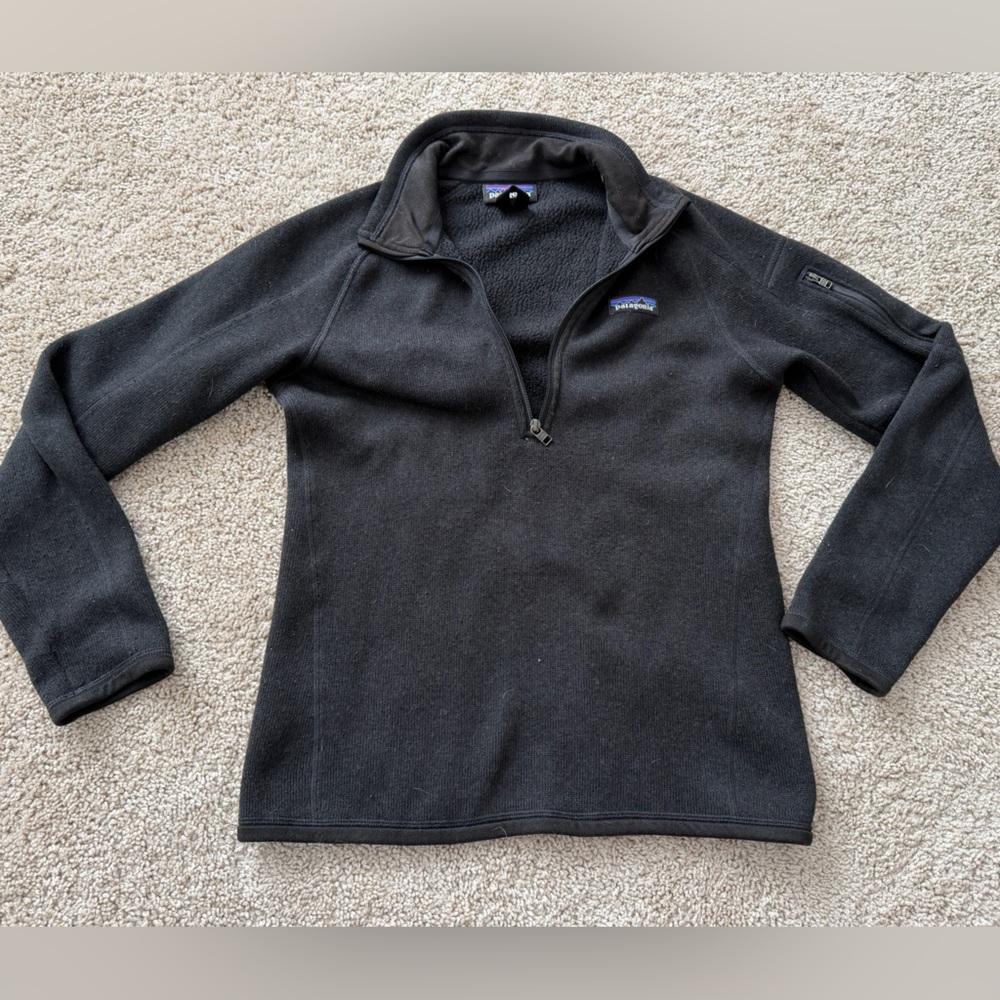 Patagonia Women’s Better Sweater 1/4-Zip Fleece Pullover Size XS